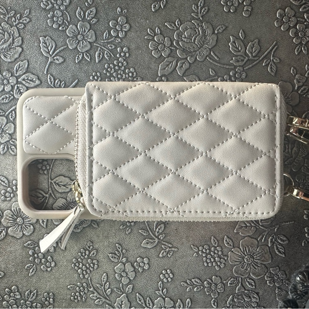 Iphone wallet clutch/cross body